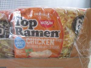 lot 343 image: (C-1) Chicken Top Ramen Case of 4 6...