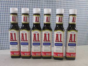 lot 353 image: (F-0) 6 Bottles A1 Original Sauce B...