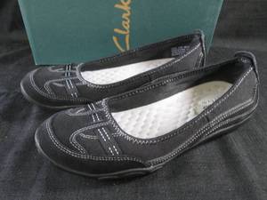 lot 46 image: (CSB) Clarks Haley Eagle Black Sued...