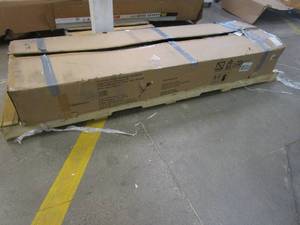 lot 14 image: Husky Ready-to-Assemble 24-Gauge Steel Garage Gear Cabinet in Black (36 in. W x 72 in. H x 24 in. D)(OPEN BOX)