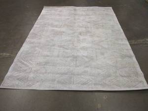 lot 105 image: Bazaar Zen Cream 8 ft. x 10 ft. Abstract Area Rug