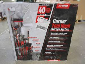 lot 184 image: PeerBasics CORNER TOOL ORGANIZER (OPEN BOX)
