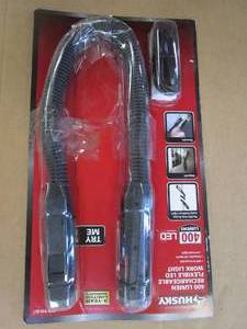 lot 230 image: Husky 400 Lumens Rechargeable Flex Work Light (OPEN PACKAGING)