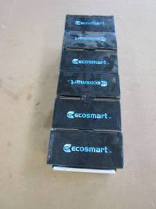 lot 241 image: LOT OF 6 - EcoSmart 40-Watt Equivalent A19 ENERGY STAR and CEC Dimmable Fine Bendy Filament LED Light Bulb Daylight (2-Pack)