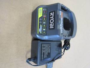 lot 249 image: RYOBI ONE 18V Lithium-Ion Charger (OUT OF PACKAGING)