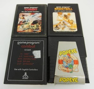 lot 11 image: 4 ATARI Games