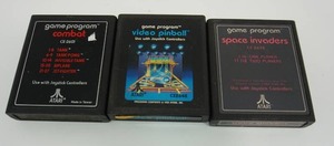 lot 12 image: 3 ATARI Games