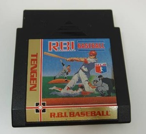 lot 17 image: R.B.I Baseball NES Game