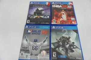 lot 23 image: 4 PS4 Games