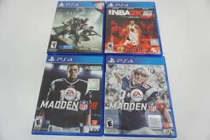 lot 24 image: 4 PS4 Games