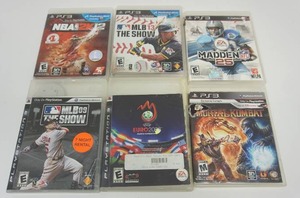 lot 28 image: Lot Of 6 PS3 Games