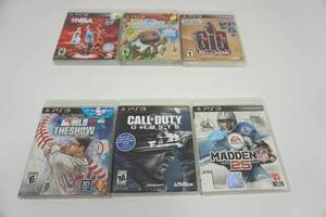 lot 31 image: Lot Of 6 PS3 Games