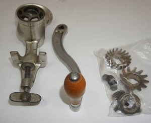 lot 53 image: Vintage Meat Grinder