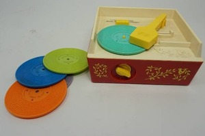 lot 73 image: Fisher Price Music Box Record Player