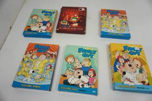 lot 84 image: Family Guy And South Park DVDs