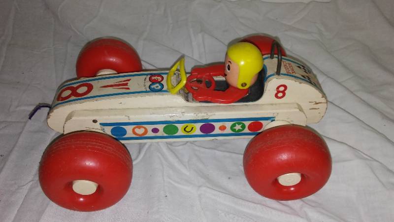 Fisher Price Racer., Simple Shipping-Spee Dee, NEW, Vintage, Antique. Road  Signs, ERTL NASCAR, 45's, Fishing, Decor, Household, Furniture, Schmidt,  Vintage Fisher Price, Outdoors, Wet Suits, Cartoons, Hunting, Toys,  Automobilia & more