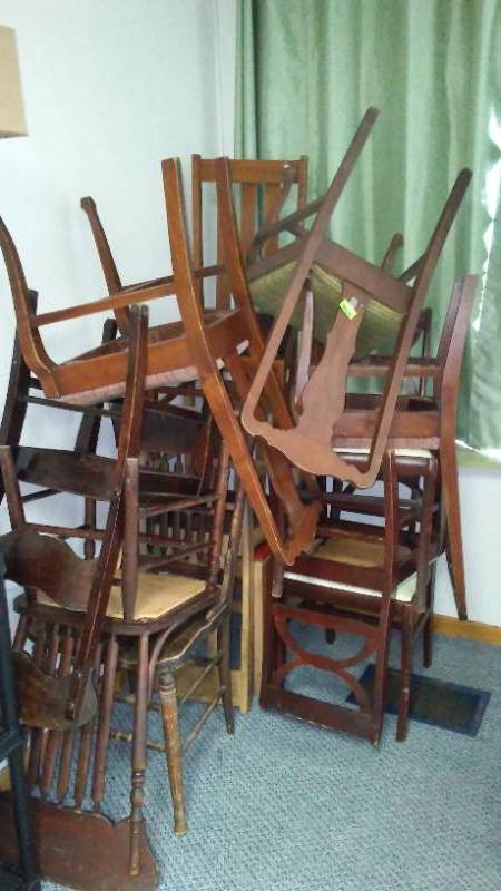 lot 247X image: Vintage Chairs (5)