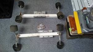 lot 19 image: Boat Trailer Wobble Rollers (2)