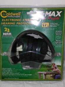 lot 35 image: Emax Electronic Stereo Hearing Protection.