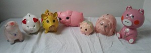 lot 48 image: Collectible Piggy Banks (7).