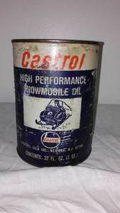 lot 75 image: Castrol High Performance Snowmobile Oil