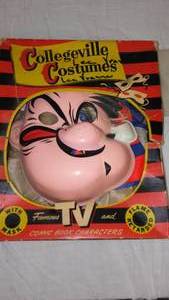 lot 77 image: Vintage 1960s Popeye Childrens Collectible Costume