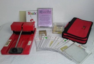 lot 98 image: Sizzix System Converter Plus Die Cuts and More.
