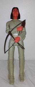 lot 131 image: Vintage Marx Johnny West Geronimo