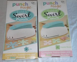 lot 179 image: Punch Magic Fold It Swirl Punch (2).