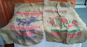 lot 201 image: Burlap Sacks (2).