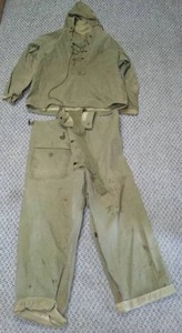 lot 219 image: U.S.N. (Naval)  Wet Weather Suit.