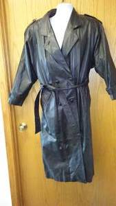 lot 249 image: Leather Duster, Pella Studio