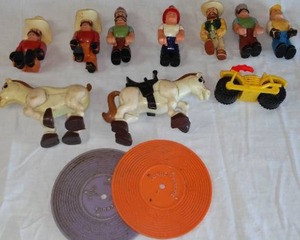lot 275 image: Vintage Fisher Price Toys.