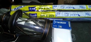 lot 342 image: 3 ml Plastic Rolls (2) and more.