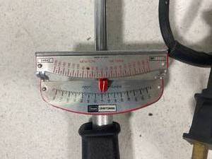 Sears Craftsman 38 Electric drill and torque wrench