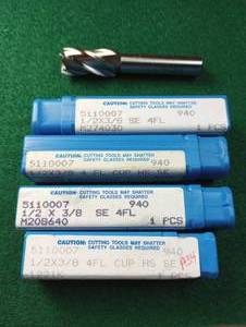 lot 205 image: Union Butterfield 12 X 38  End Mills