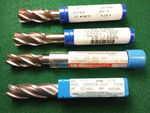 lot 214 image: Assorted 58 X 12  End Mills