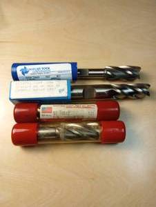 lot 221 image: Assorted 34 End  Mills