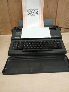 lot 234 image: Brothers SX - 14 Typewriter