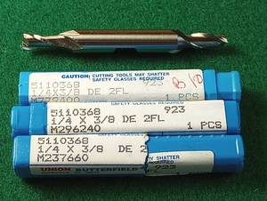 lot 187 image: Union Butterfield 14 X 38 DE End Mills