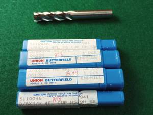 lot 193 image: Union Butterfield 38 X 38 End Mills