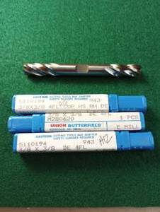 lot 194 image: Union Butterfield 38 X 38 End Mills