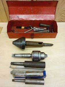 lot 76 image: Jacob Drill Chuck and Accessories