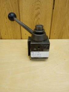 lot 80 image: Quick Chang Tool Post BXA