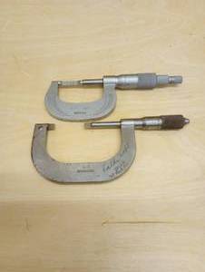 lot 84 image: Brown and Sharp and Mitutoyo Micrometers