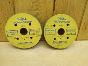 lot 87 image: Set of (2) DoAll Grinding Wheels