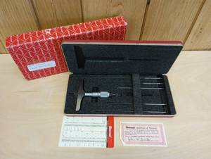lot 101 image: Starrett Micrometer Depth Gage