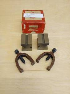 lot 107 image: Fisher V Blocks With Clamps