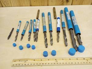 lot 52A image: Assorted C Bore End Mills