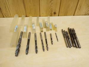lot 52D image: Assorted C Bore End Mills